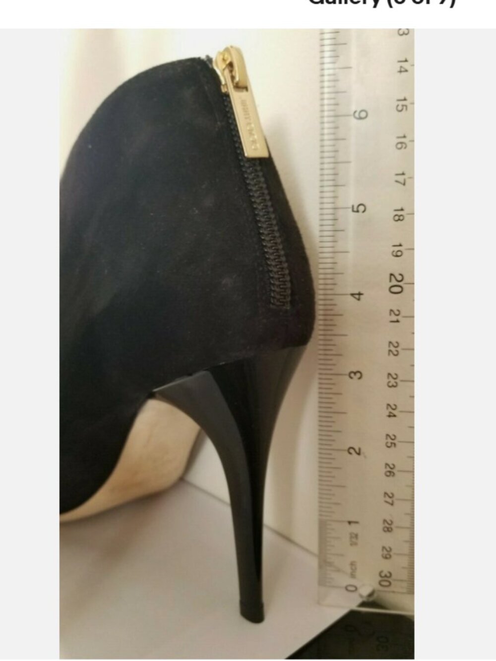 NWT Jimmy Choo Mendez Black Suede Stiletto Ankle Shoes Booties Size 39 - ITALY - Picture 4 of 12